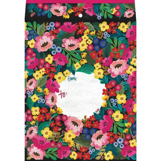 Pack/6: Floral Burst Theme Mailing Envelope - 9 x 1/2 x 12" {1}