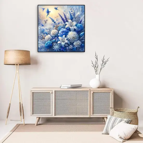 Flowers Diamond Art Painting Kits for Adults {3}