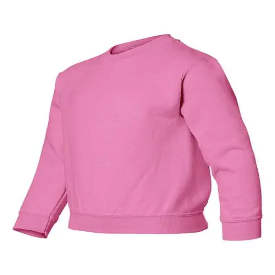 Gildan&reg; Heavy Blend Youth sweatshirt Safety Pink {2}