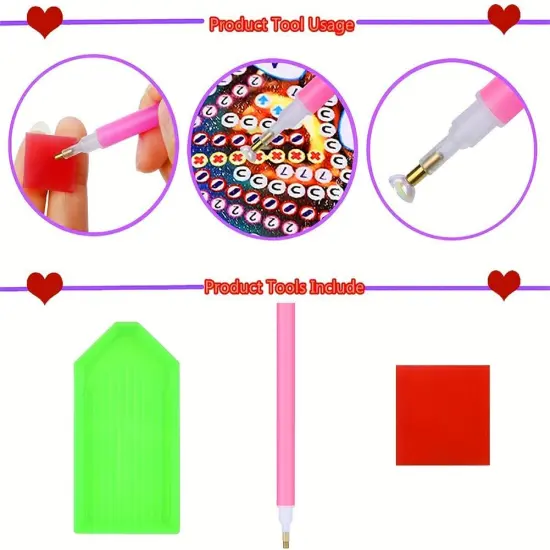 Christmas Diamond Painting Kits Special Shaped Rhinestones Winter 5D {4}