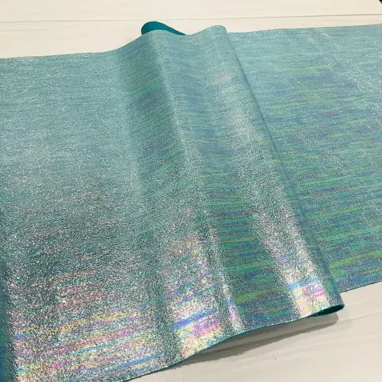 Jade waterfall holographic foil Vinyl (lightweight) {1}