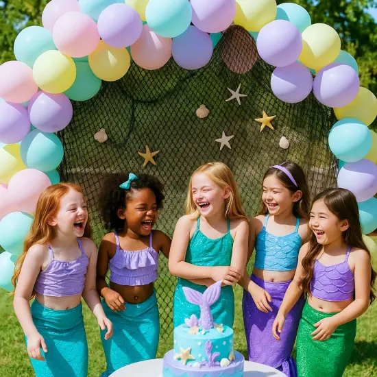 Fishing Net Decor &ndash; Real Repurposed 5x10ft (2 Pack) Fishing Net for Wall, Beach Party & Nautical Decorations &ndash; Authentic Fish Netting for Pirate & Mermaid Themes &ndash; Indoor Outdoor Coastal Home D&eacute;cor {2}