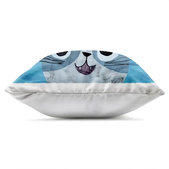 Stupell Industries Paws Cat Movie Parody Outdoor Pillow, 18 x 7 x 18 {3}