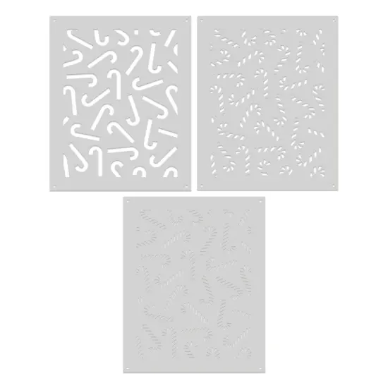 Hero Arts Stencil 6"X6"-Candy Cane Toss Up {3}