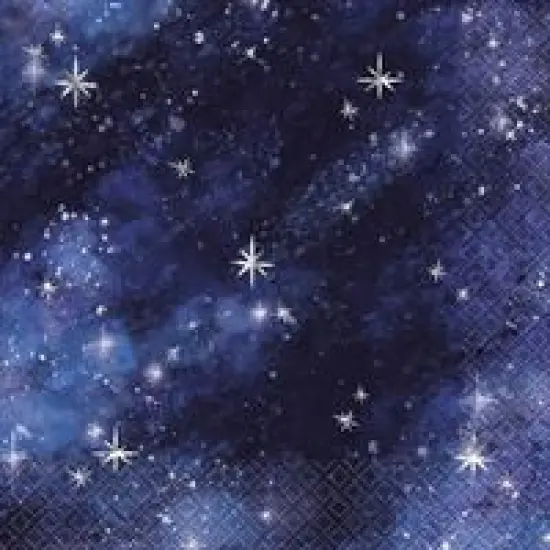 Galaxy Luncheon Napkins 20ct - Foil Stamping {1}
