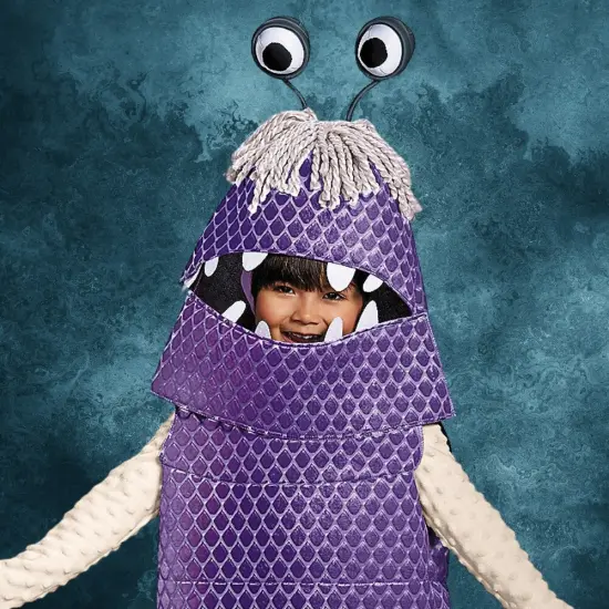 Toddler Deluxe Boo Costume from Monsters University with Headpiece {5}