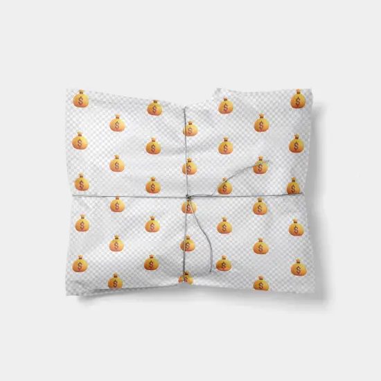 Money Bag Emoji Gift Wrap {1}