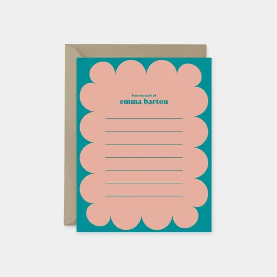 Scallop Border Note Cards II {3}