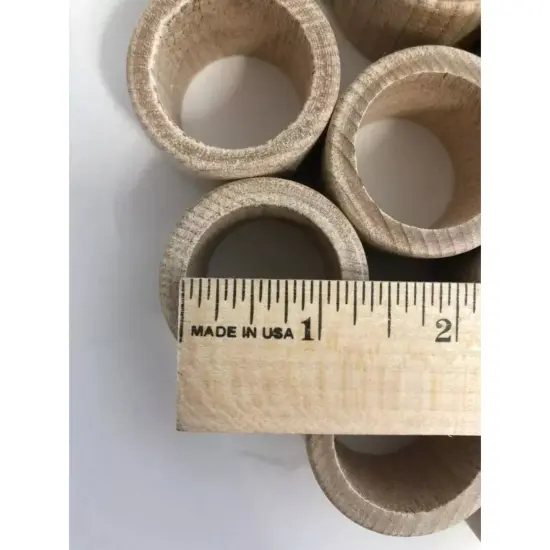 Kitcheniva Unfinished Wood Napkin Ring Holder Party Wedding Crafts DIY {7}