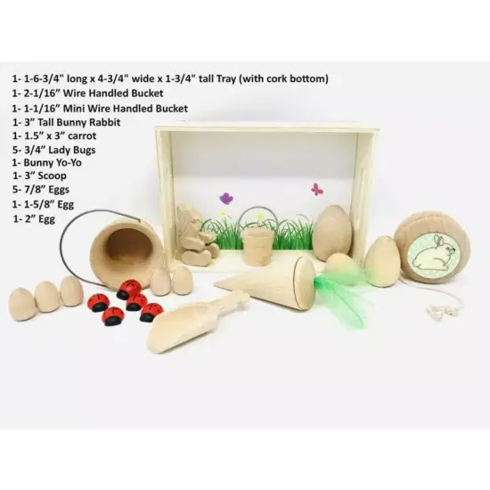 Kitcheniva My Little Sensory Tray Kids Education Sensory Kit Toys Craft {3}