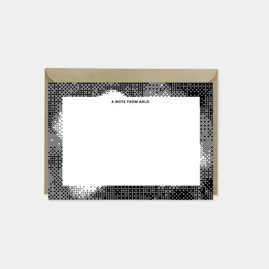 Note Cards with 8-Bit Border {1}