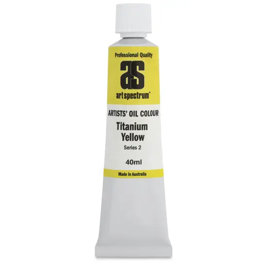 Art Spectrum Artists' Oil Paint - Titanium Yellow, 40 ml {1}