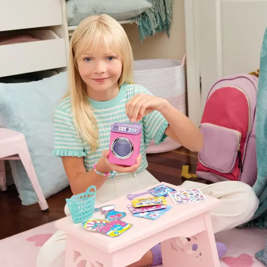 Make It Real: Purr-fect Wash 'N Bead Bracelets - 141pc, DIY Jewelry Craft Kit, Design-Make 5 Charm Bracelets, Spin To Style, Bead Cleaning, Kids 8+ {7}