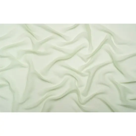 1 Yard Luxury Crinkled Silk Chiffon 43" Wide Dewkist Sheer Fabric for Gowns {3}
