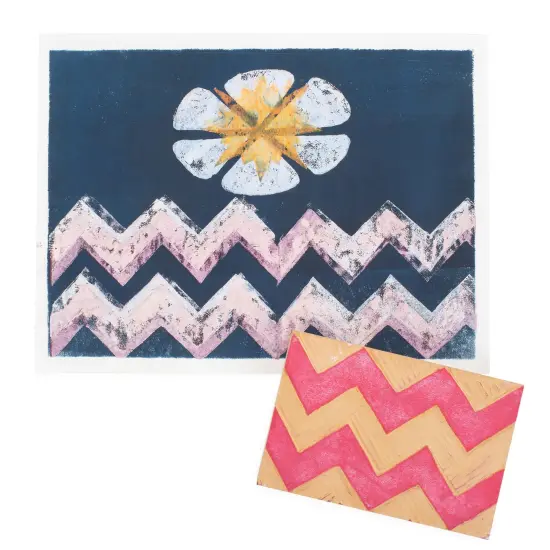 Sax Versablock Waterbased Block Printing Ink, 8 Ounces, Assorted Colors, Set of 8 {7}