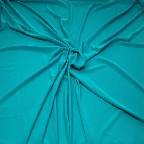 1 Yard Soft ITY Knit Solid Fabric Smooth Stretchy Material for Stylish Draped Clothing 60 Inch Width Jade {1}