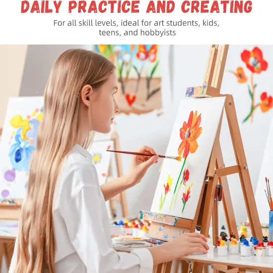 42 Pack Canvas Boards for Painting 8 x 10 inch Canvas Panels Blank - Gesso Primed Acid-Free 100% Cotton for Acrylics Oil Watercolor Tempera Paints {2}