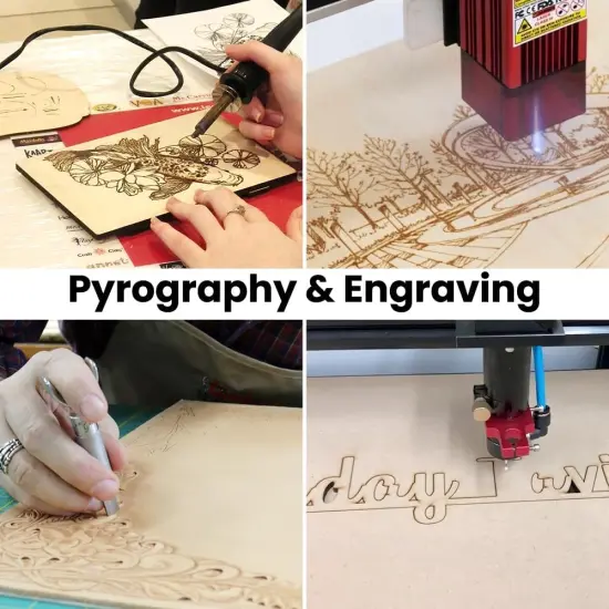 24 Pack Basswood Sheets - 4 x 6 x 1/16 Inch Thin Plywood Wood Squares for Crafts {4}