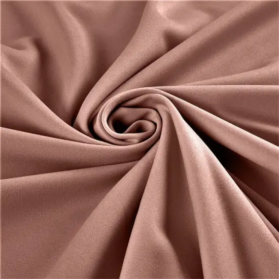 1 Yard Crepe Stretch Scuba Techno Knit Fabric for Head Wraps Costumes Sewing Projects Dark Rust {5}