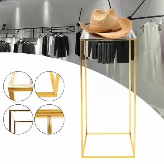 Flower Stand Gold Metal Display Pedestal Party Wedding Home Decor Pillar Stand {4}