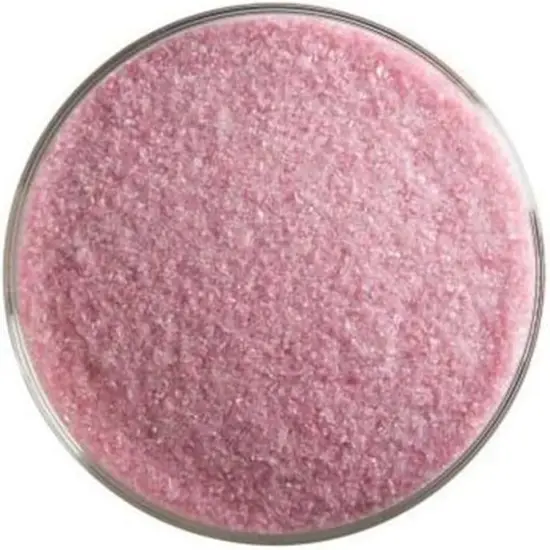 Bullseye Glass Frit Pink Opal 5oz. Jar 90coe {2}