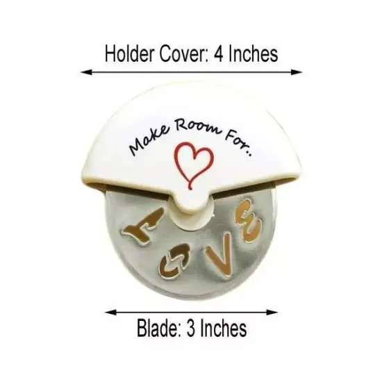 4-Inch White PIZZA CUTTER Favor Box Wedding Party Events Home Decorations {2}