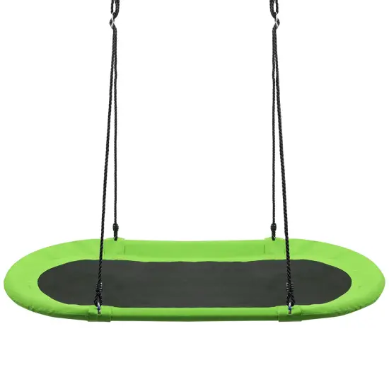 60 Inch Saucer Surf Outdoor Adjustable Swing (Only swing) Red Green Purple {9}