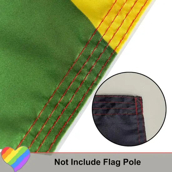 Progress Pride Everyone is Welcome Here Flag 3x5 Outdoor- All Inlcusive Progressive Rainbow LGBTQ Flags for Bisexual LGBTQ Non Binary Lesbian Gay Transgender Prides Proculsexual {3}