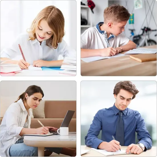 Piloting Gel Ink Pens Set,0.5mm Fine Point Tip,Quick Drying Ink, Cute Fancy Pens for Women Gifts for Women (5 Pcs Morandi-Black Ink) {5}