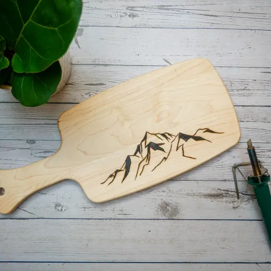 Wood Burned Cutting Board Kit {1}