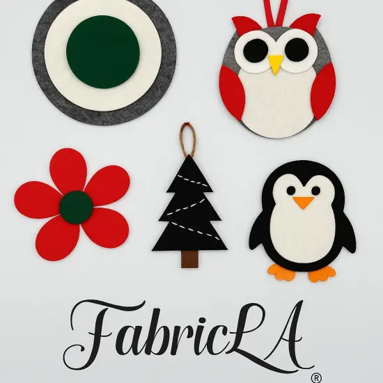 3.2mm Thick Felt Circle Pack &ndash; 5 PCS | Soft & Sturdy Premium Craft Felt in 5&rdquo;, 7&rdquo;, or 10.5&rdquo; Sizes &ndash; Ideal for DIY Crafts, Sewing, and Decorations {3}