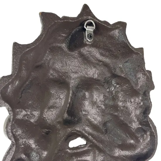 Cast Iron Green Man Wall D&eacute;cor, Multiple Finishes {4}