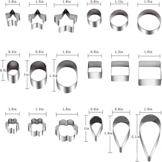 Cookie Cutters with a Box Of 10 Shape Cookie {2}