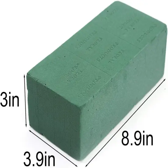 3PCS Floral Foam Bricks, Florist Flower Foam Green Blocks Flower Arrangement Brick Supplies for Florist Craft {2}