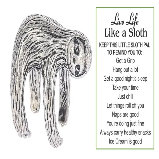 Get a Grip Charm - Sloth Charm {1}