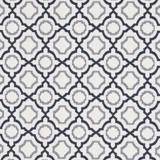 Admiral - Blue Abstract & Geometric Upholstery Fabric 54 Inches" {1}