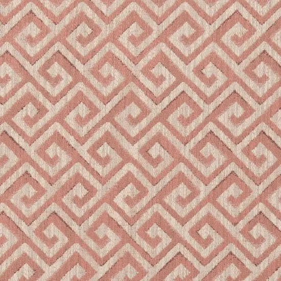 Upholstery Fabric - Pink Abstract & Geometric,Greek Key Upholstery Fabric 54 Inches" {1}