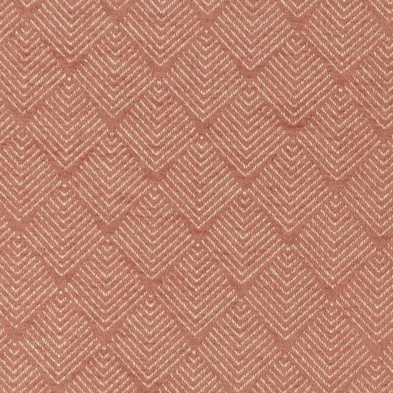 Upholstery Fabric - Coral & Peach Abstract & Geometric Upholstery Fabric 54 Inches" {1}