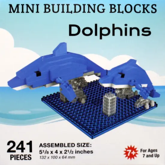Mini Building Blocks - Dolphins {1}