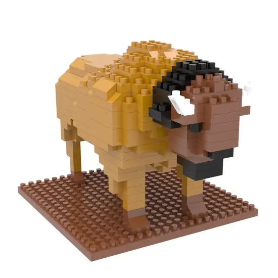 Mini Building Blocks - Bison {2}