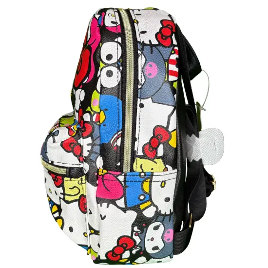 Hello Kitty and Friends 10" Faux Leather Mini Backpack - A Cute and Compact Companion for Young Hearts! {6}