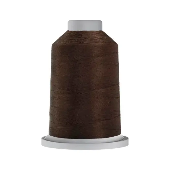 24625 Brunette Glide Polyester Thread - 5,500 yards King Spool {1}