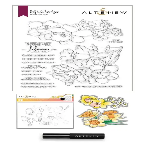 Build-A-Garden: Daffodil Delight & Add-on Die Bundle {1}