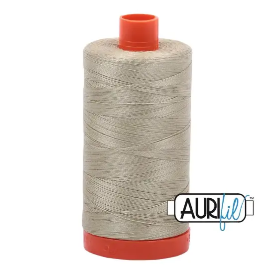 5020 Light Military Green Aurifil Cotton 50wt Large Spool {1}