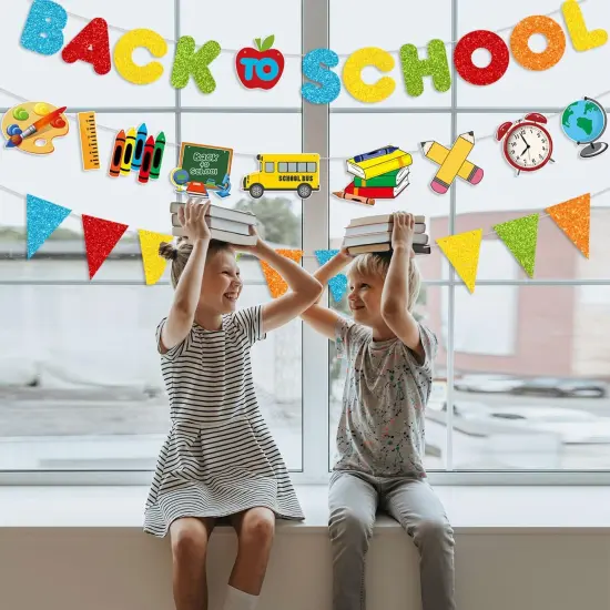 Back to School Banner and Ruler Pencil {4}