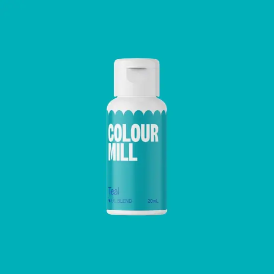 20ml Teal Oil Based Colouring for Buttercream Ganache Cake Batter Fondant Chocolate Use {4}