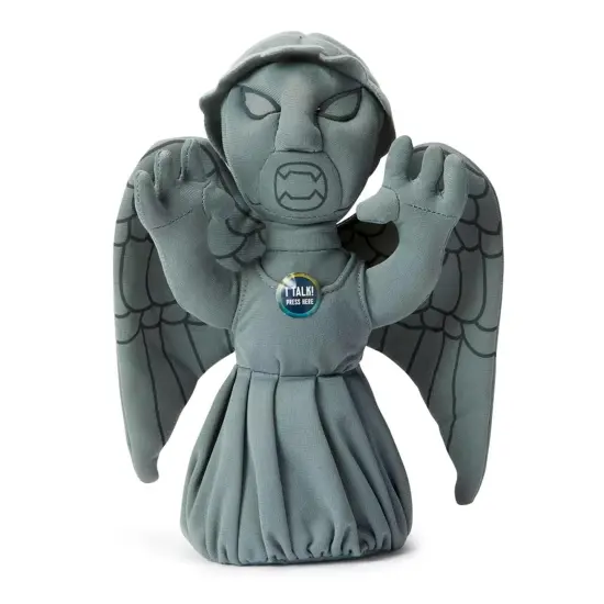 Doctor Who 9" Weeping Angel Plush With Sound - Talking Soft Toy {1}