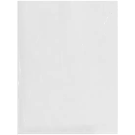 Plymor 12" x 16", 1.5 Mil Flat Open Clear Plastic Poly Bags {1}