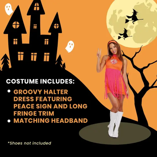 Groovy Baby Women's 2-Piece Costume Dress {6}