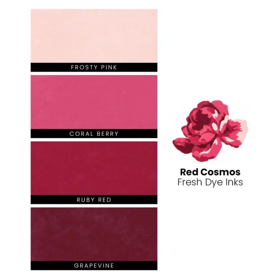 Red Cosmos Fresh Dye Ink {4}